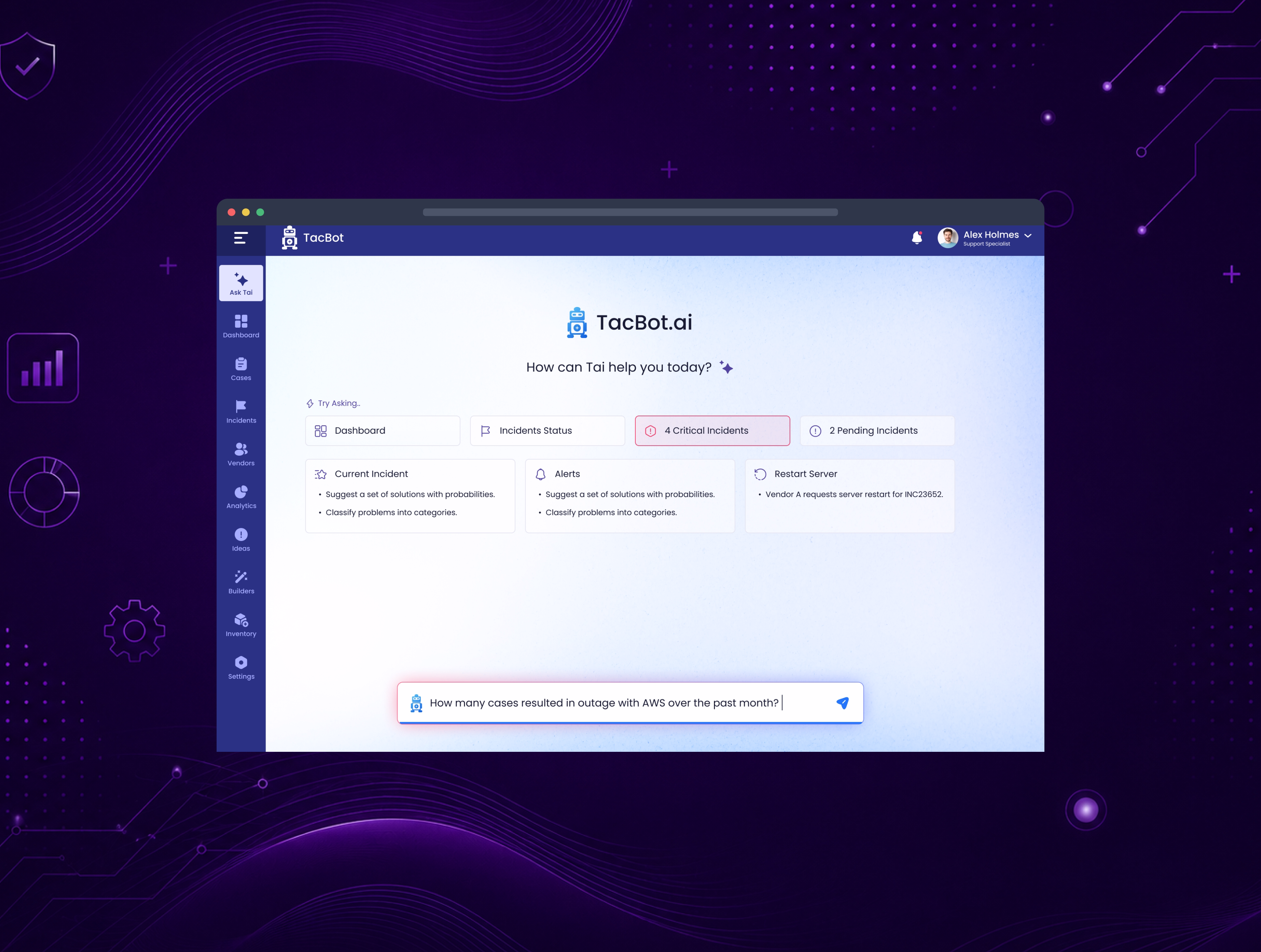 TacBot.ai app — hero banner